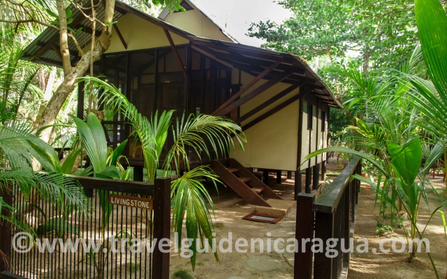 little corn beach and bungalow